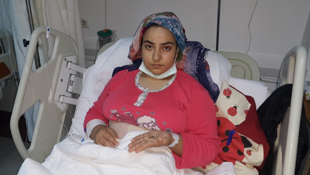 1 yaşında yuttuğu toplu iğneden 18'inde kurtuldu