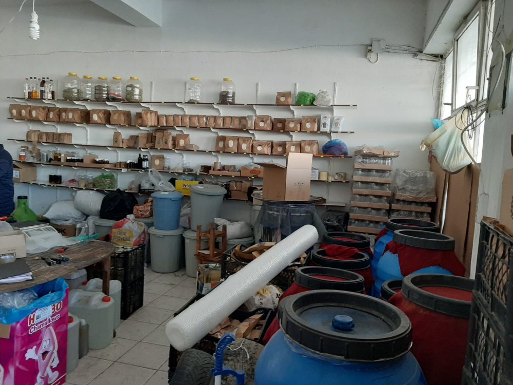 Bayramiç'te 'organik' adı altında satılan ürünlere el konuldu