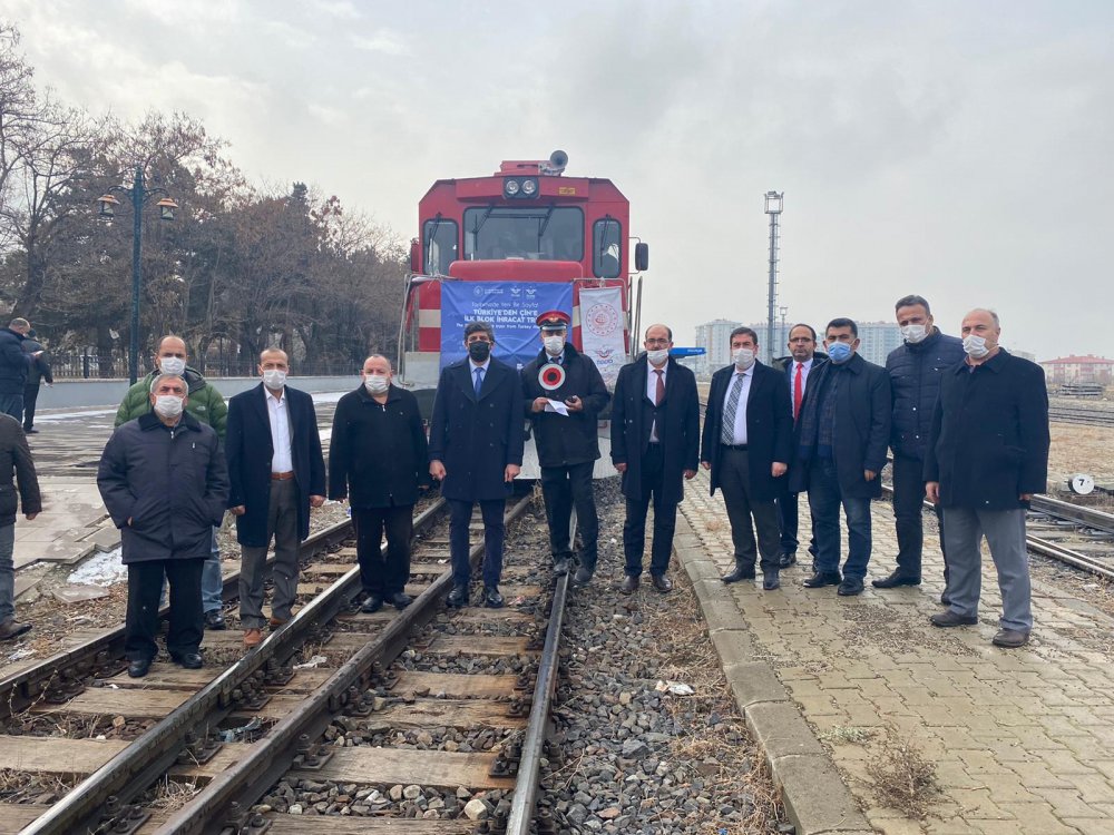 Türkiye-Çin ihracat treni, bu kez Kars'ta