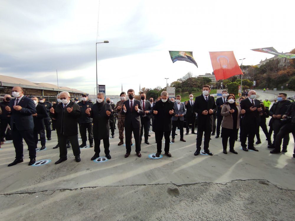 Beşiktaş'taki patlamada şehit olanlar anıldı