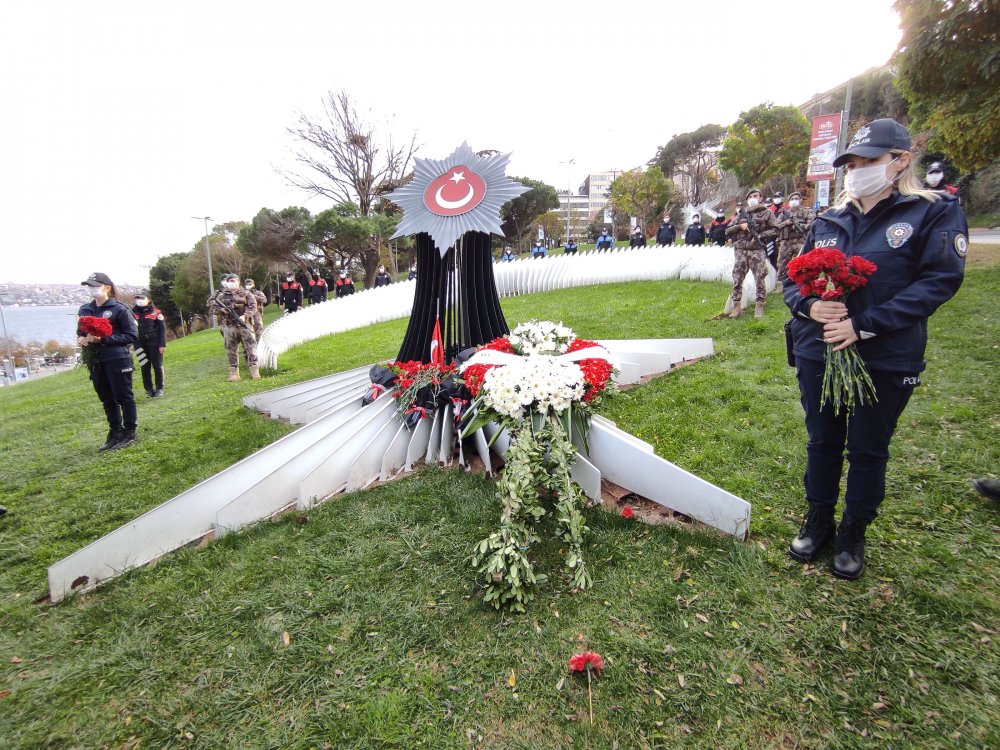 Beşiktaş'taki patlamada şehit olanlar anıldı