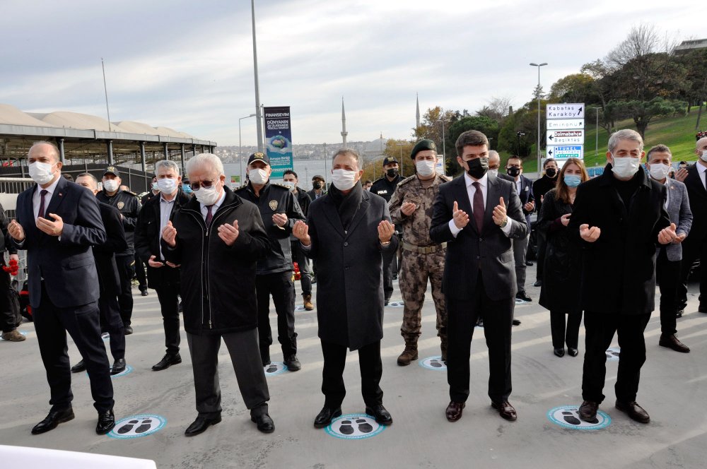 Beşiktaş'taki patlamada şehit olanlar anıldı
