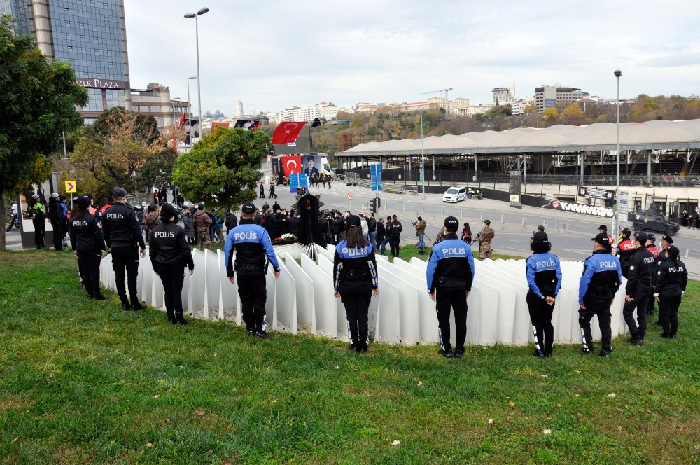 Beşiktaş'taki patlamada şehit olanlar anıldı