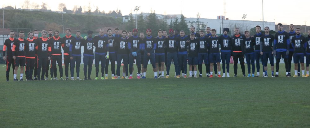 Trabzonspor, Kayserispor maçı hazırlıklarını sürdürdü