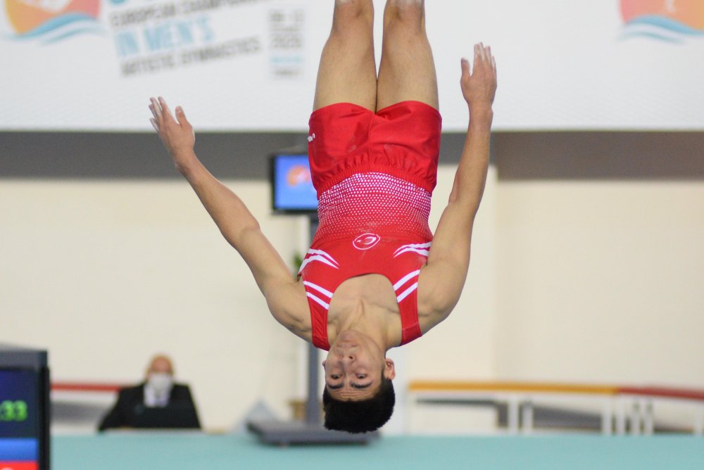 Artistik Cimnastik Avrupa Şampiyonası'nda gençlerde Ukraynalı Kovtun şampiyon oldu