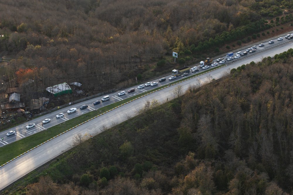 Jandarma İstanbul'da havadan denetim yaptı