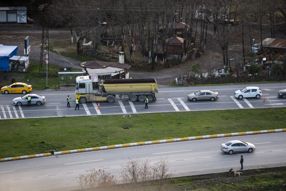 Jandarma İstanbul'da havadan denetim yaptı