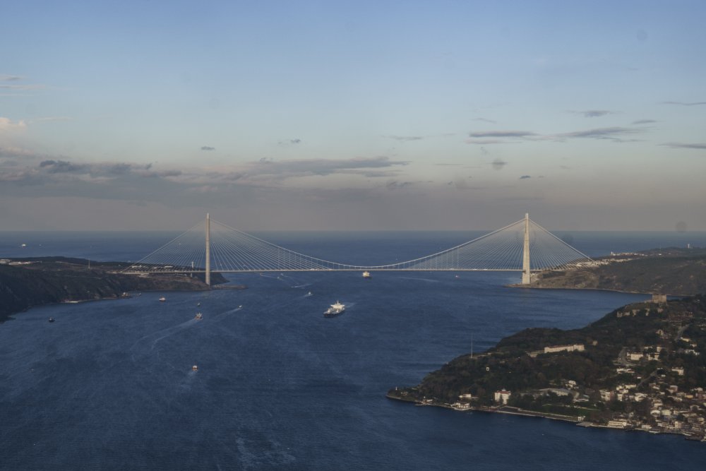 Jandarma İstanbul'da havadan denetim yaptı