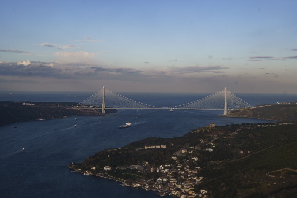 Jandarma İstanbul'da havadan denetim yaptı