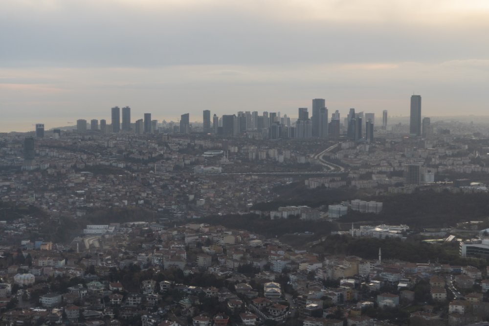 Jandarma İstanbul'da havadan denetim yaptı