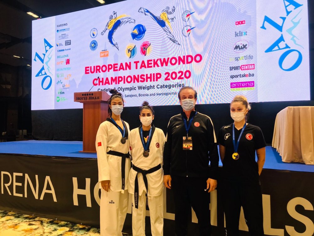 Millilerden Avrupa Tekvando Şampiyonası’nda 3 madalya