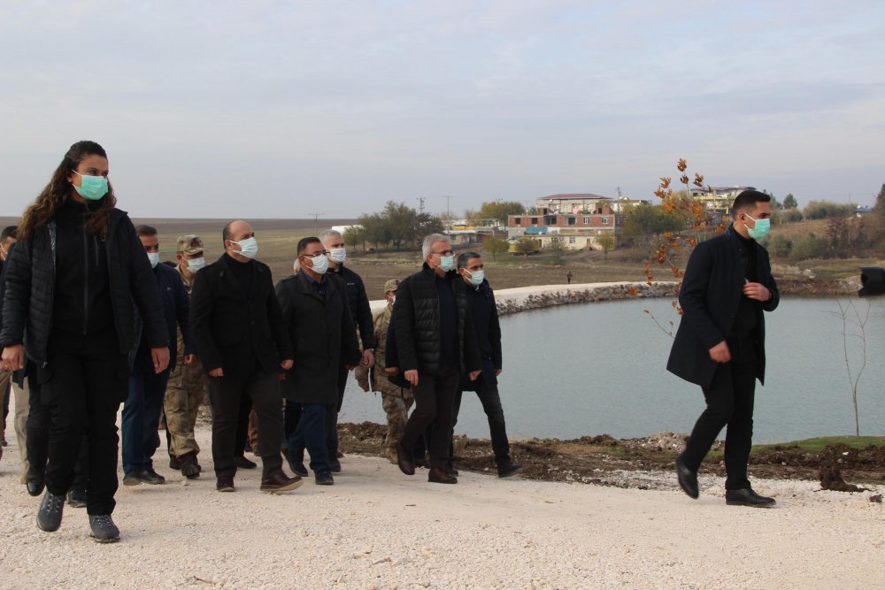 Diyarbakır'da rehabilite edilen gölet eski haline getirildi