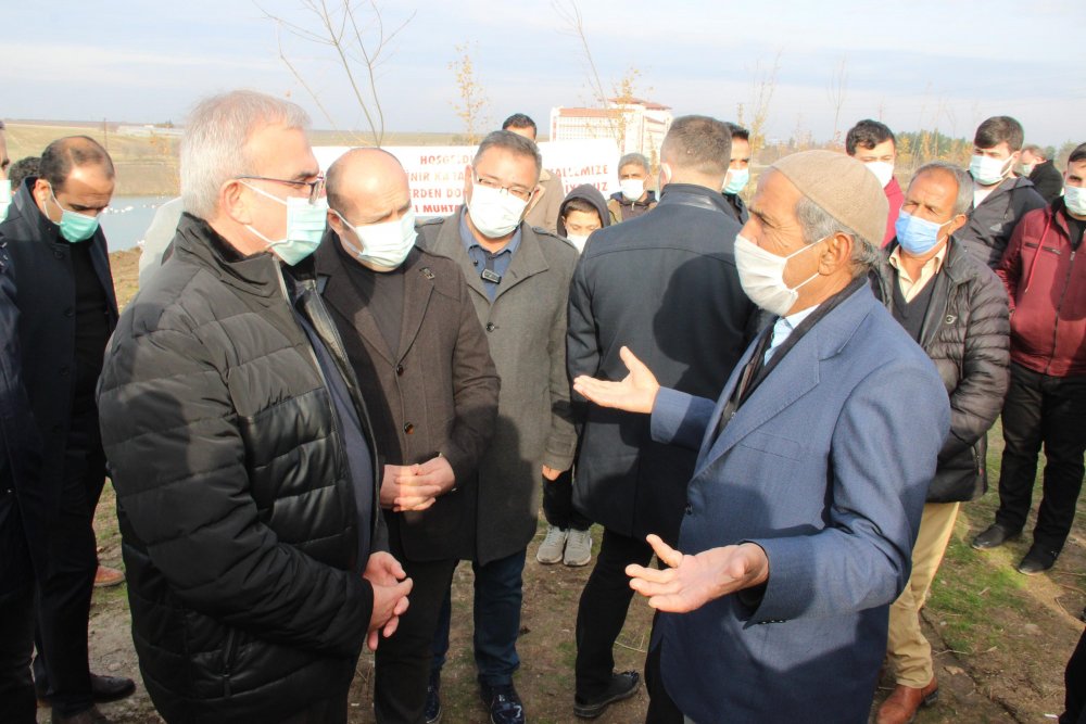 Diyarbakır'da rehabilite edilen gölet eski haline getirildi