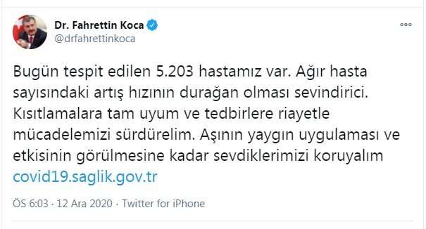 Koronavirüs salgınında can kaybı 16 bin 199'a yükseldi