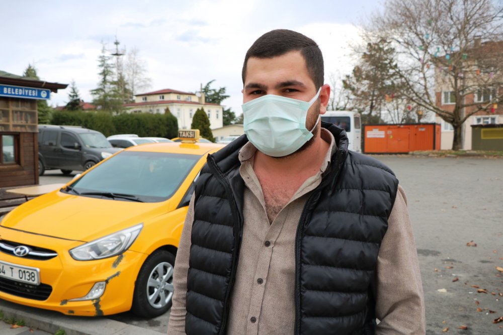 Taksiciler sokağa çıkma kısıtlamasında da görevde