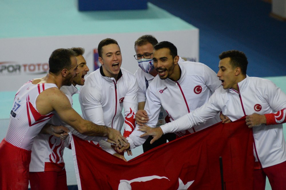 Türkiye Cimnastik Milli Takımı'ndan tarihi başarı