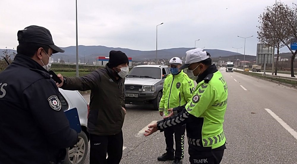 Besici olduğunu söyledi, belgesi olmayınca ceza uygulandı