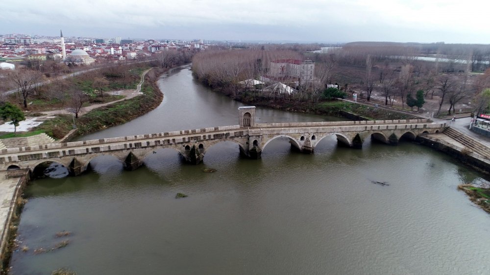 Edirne'de nehirlerin debileri, 3 kat artı
