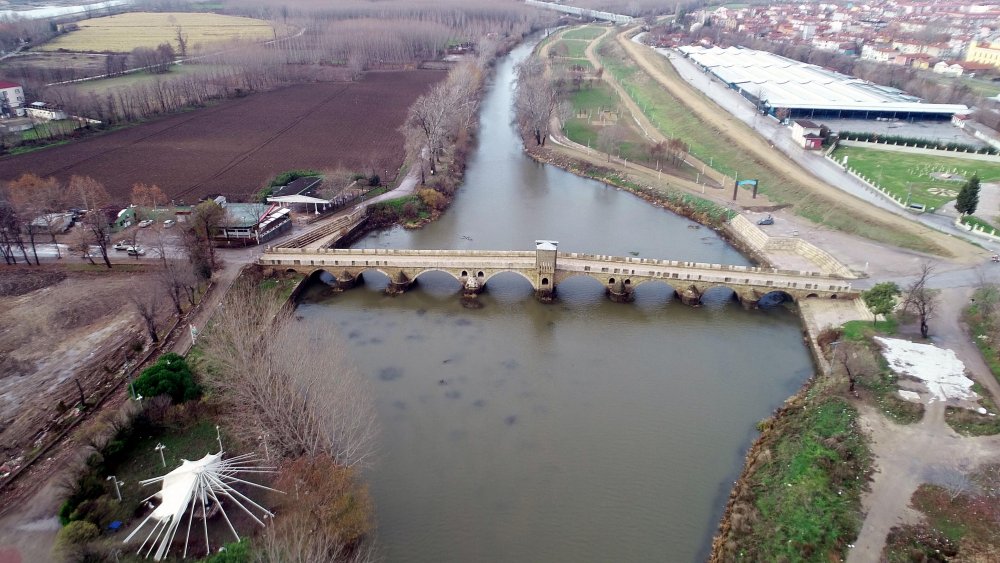 Edirne'de nehirlerin debileri, 3 kat artı