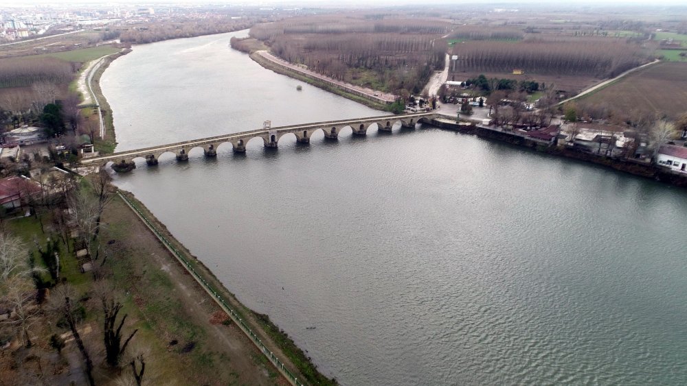 Edirne'de nehirlerin debileri, 3 kat artı