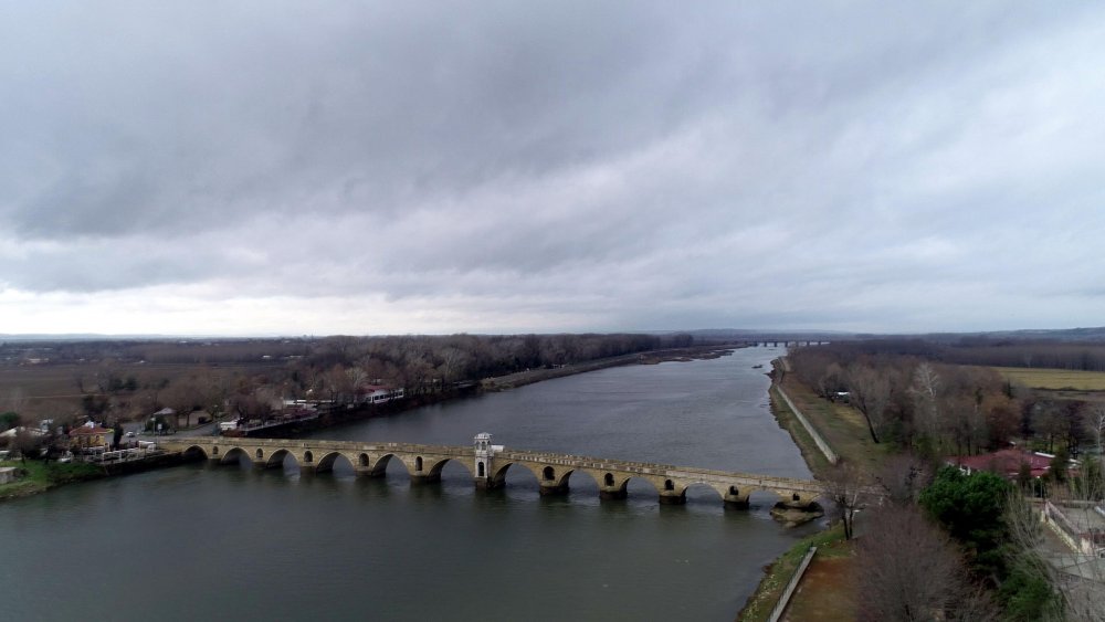 Edirne'de nehirlerin debileri, 3 kat artı