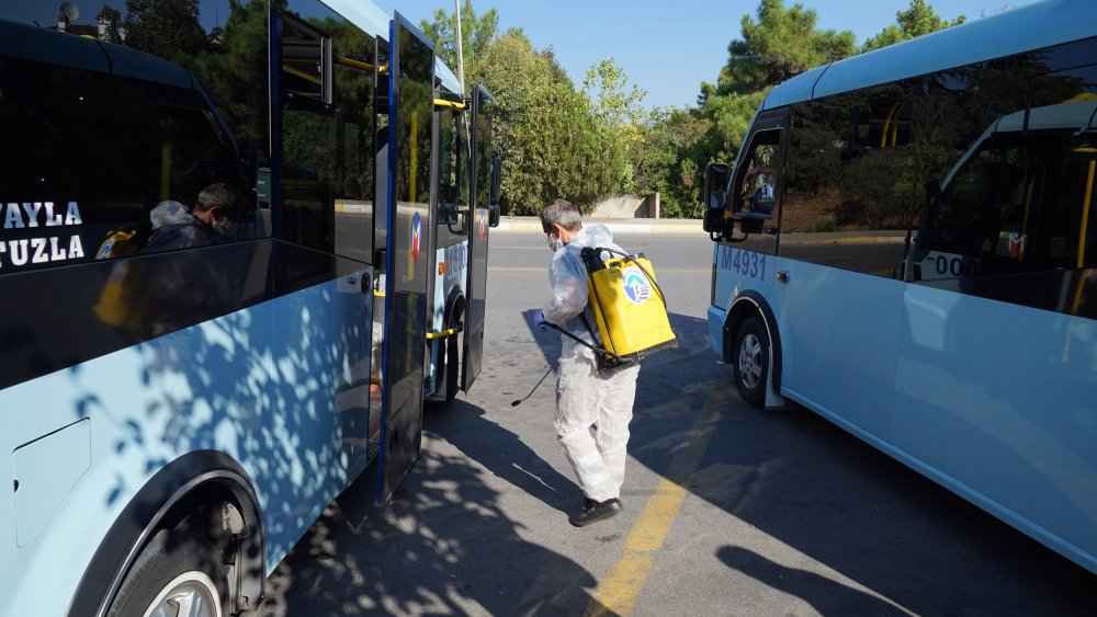 Eğitimden, ulaşıma kovid ile mücadele her alanda sürüyor