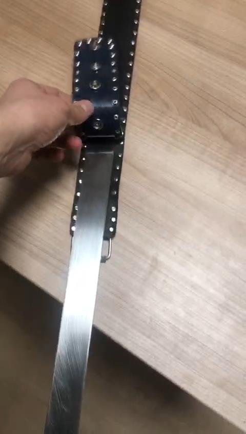 Esenyurt'ta şüpheli kişinin üzerinden kemer görünümlü döner bıçağı çıktı