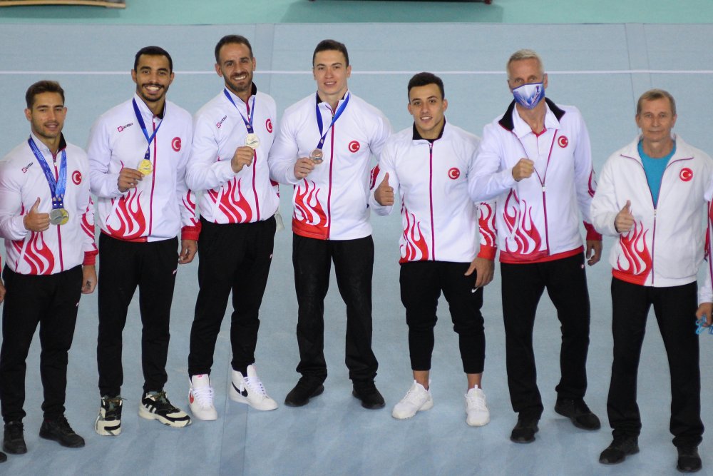 Milli cimnastikçiler'den 8 madalya