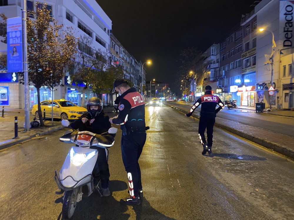 Maltepe'de kısıtlama denetimleri 