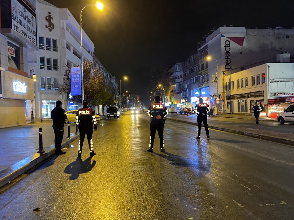 Maltepe'de kısıtlama denetimleri 