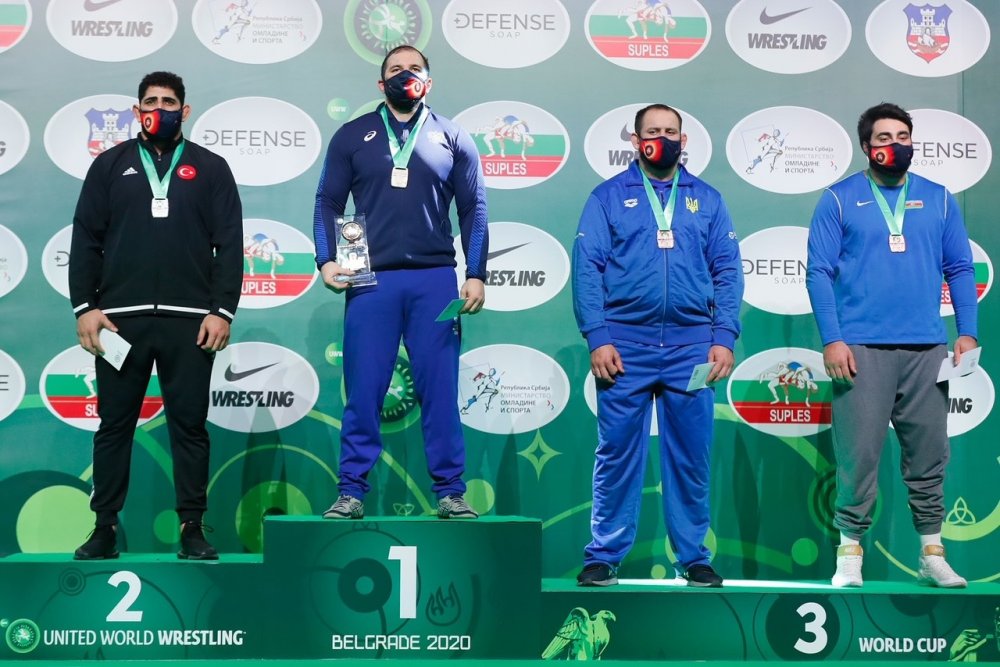Millilerden Bireysel Güreş Dünya Kupası’nda grekoromen stilde 4 madalya