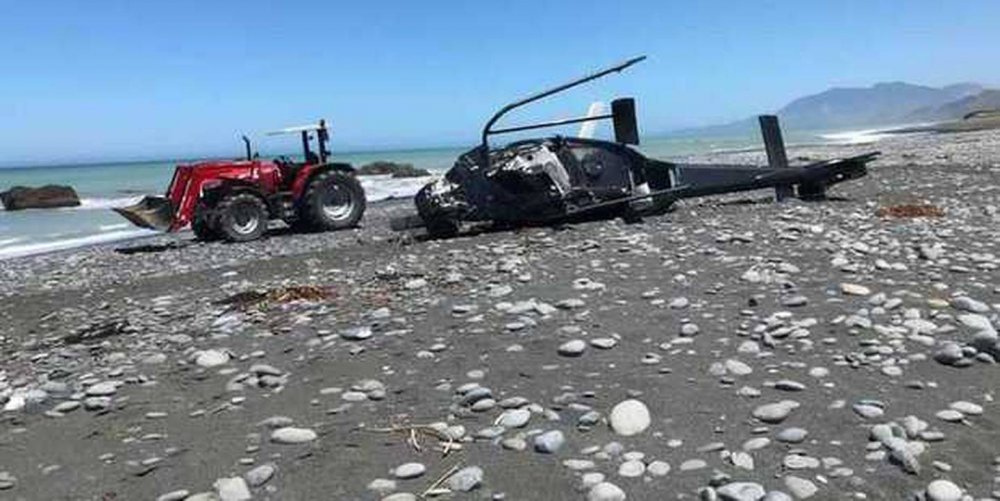 Yeni Zelanda’da helikopter düştü: 2 ölü, 3 yaralı