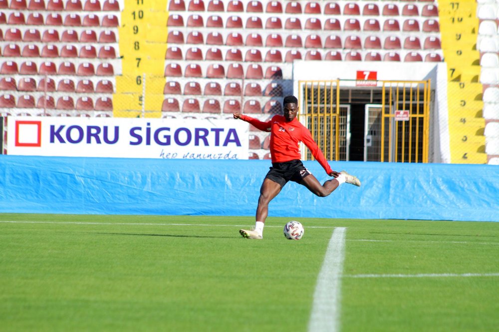 Atakaş Hatayspor'da Göztepe maçı hazırlıkları sürüyor