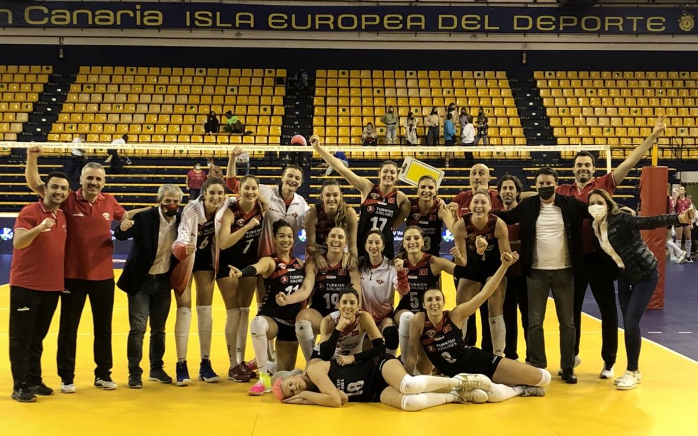 Vandoeuvre Nancy VB - Türk Hava Yolları Yarı: 0-3