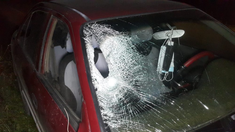 Edirne'de, otomobilin çarptığı Filistinli mülteci ağır yaralandı