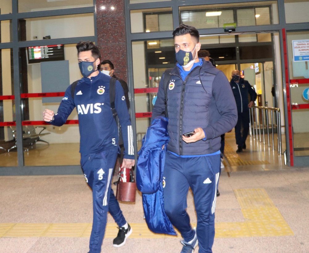 Fenerbahçe kafilesi Gaziantep’e geldi