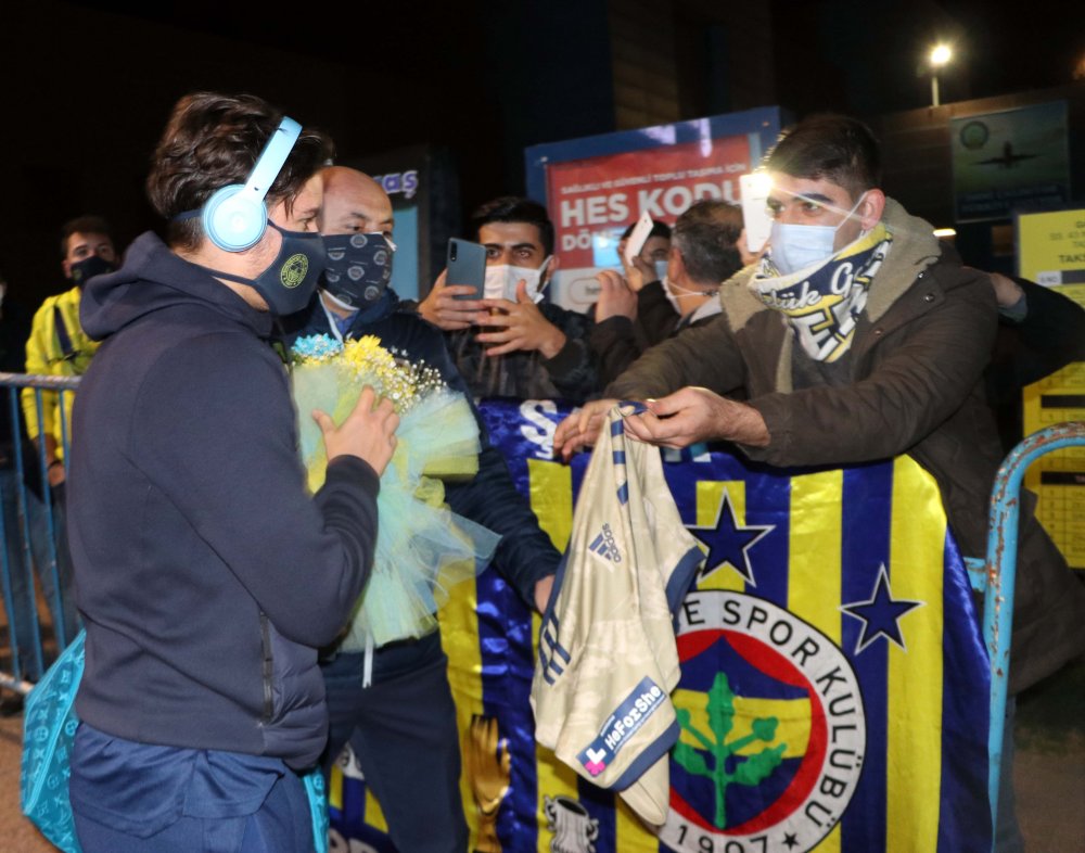 Fenerbahçe kafilesi Gaziantep’e geldi