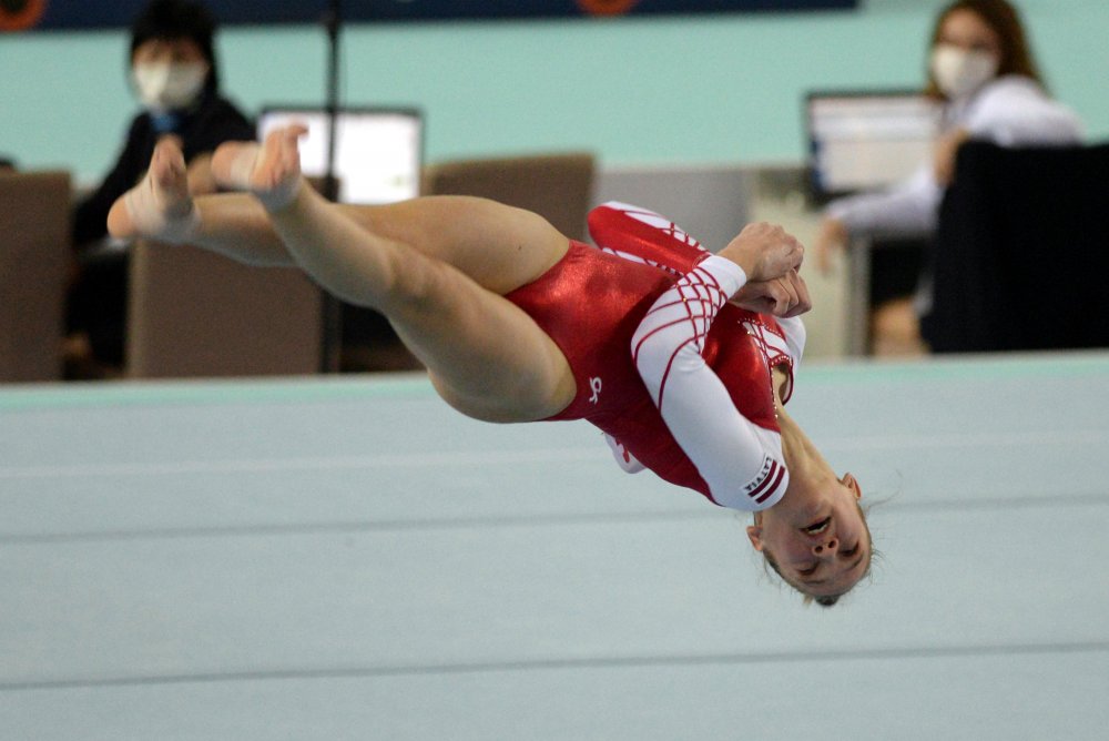 Genç cimnastikçiler Avrupa 4'üncüsü