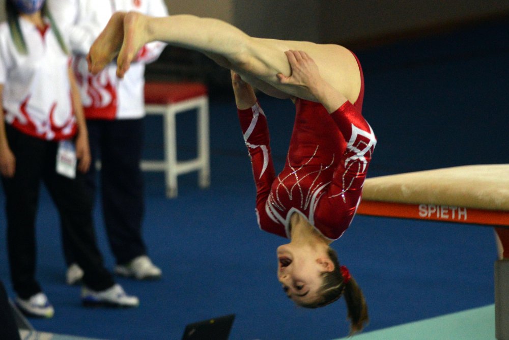 Genç cimnastikçiler Avrupa 4'üncüsü