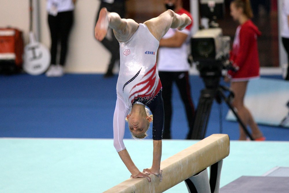 Genç cimnastikçiler Avrupa 4'üncüsü