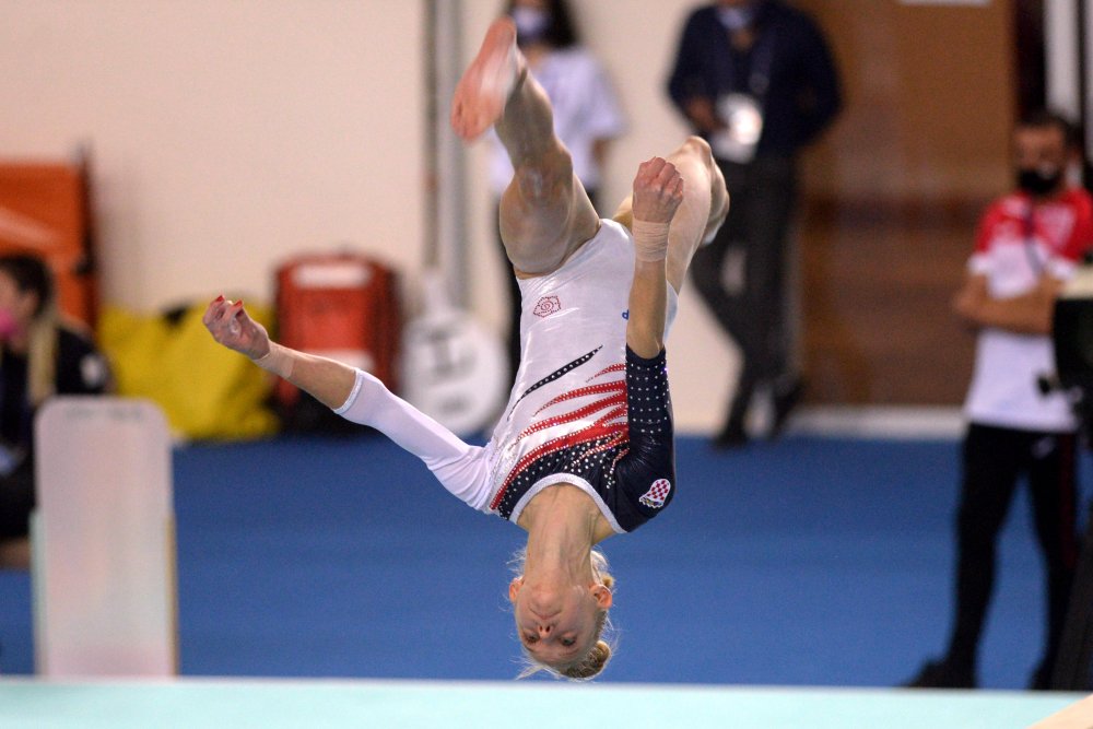 Genç cimnastikçiler Avrupa 4'üncüsü