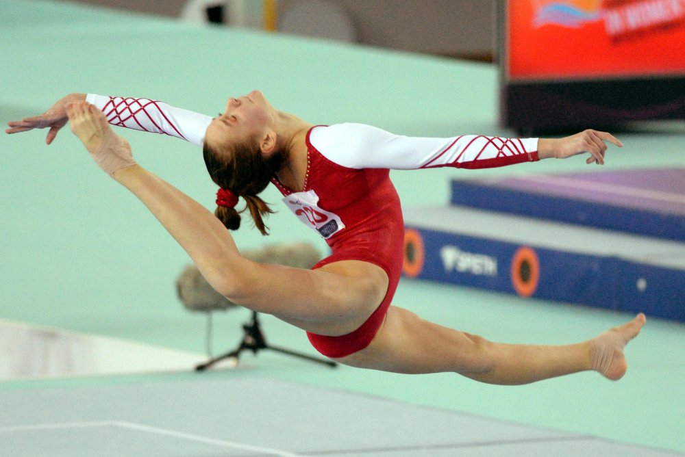 Genç cimnastikçiler Avrupa 4'üncüsü