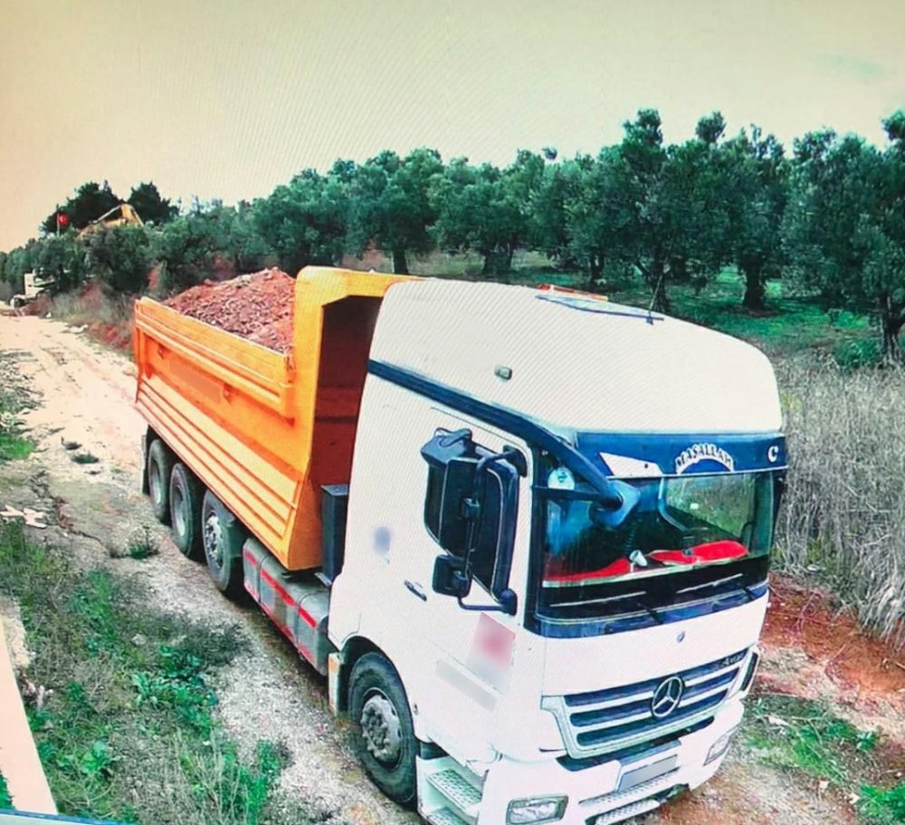 Kaçak hafriyat dökümüne 88 bin TL ceza