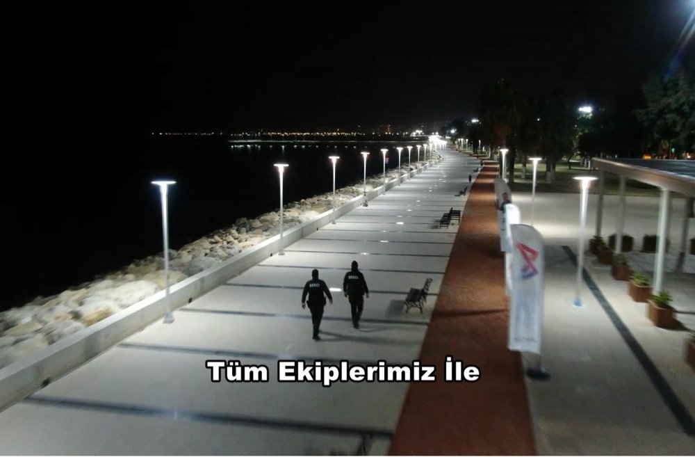Mersin İl Emniyeti Müdürlüğü'nden 'Evde Kal' klibi 