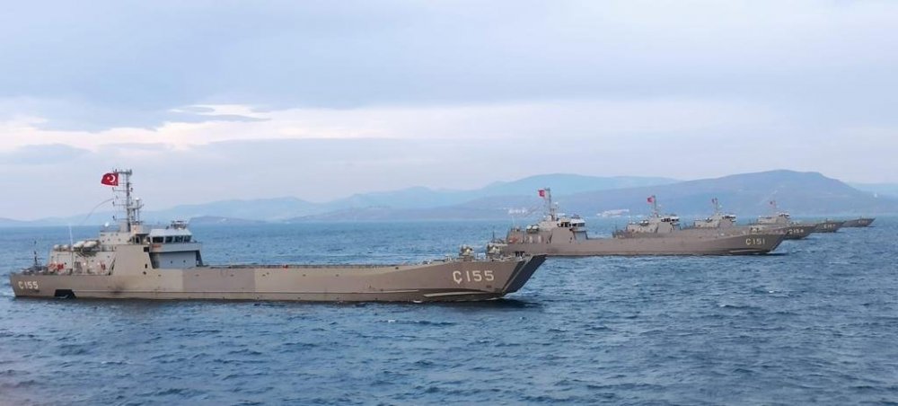 MSB: Harekâta Hazırlık Eğitimleri, İzmir Körfezi'nde icra edildi