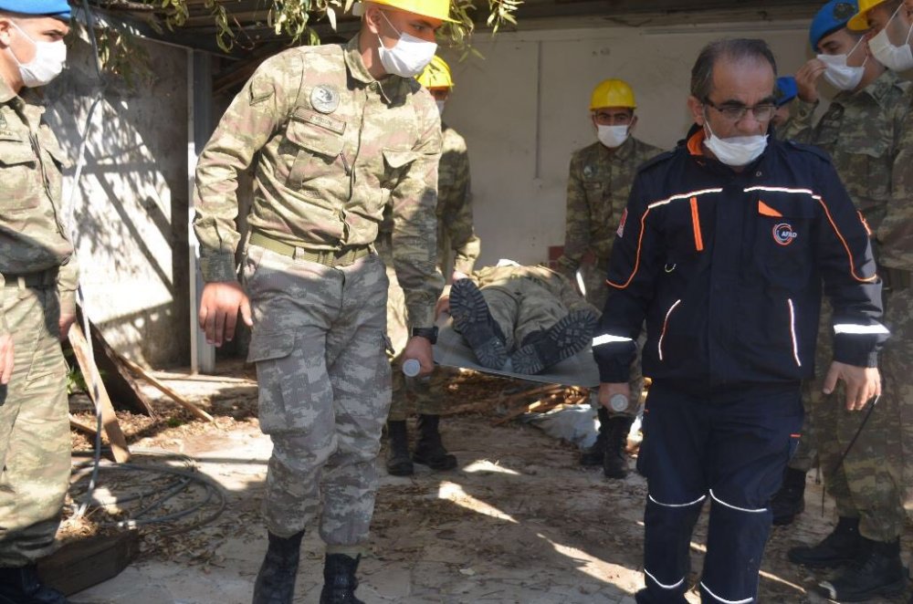 MSB: Olası afet durumuna yönelik eğitim icra edildi