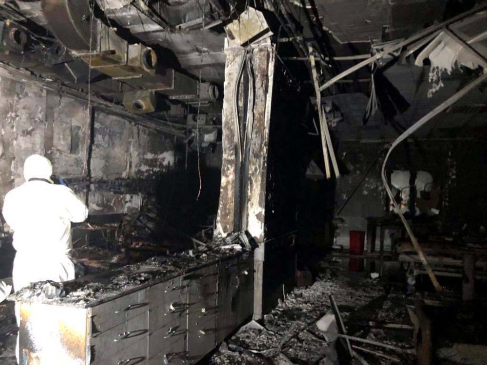 Gaziantep'teki hastane yangınında ölenlerin sayısı 11'e yükseldi