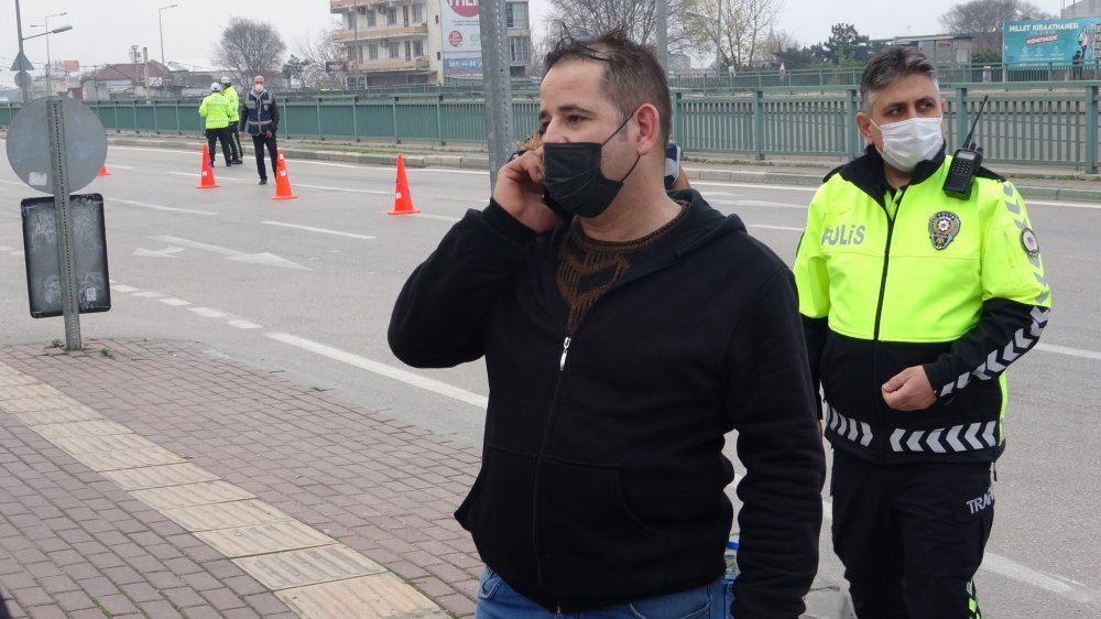 İzin belgesi soran polise 'WhatsApp' grubunu gösterdi, kısıtlama ihlalinden ceza yedi
