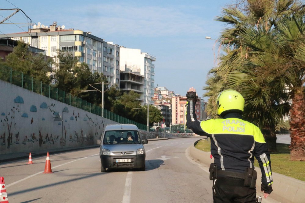 Samsun’da, kısıtlamayı ihlal eden 257 kişiye 545 bin lira ceza