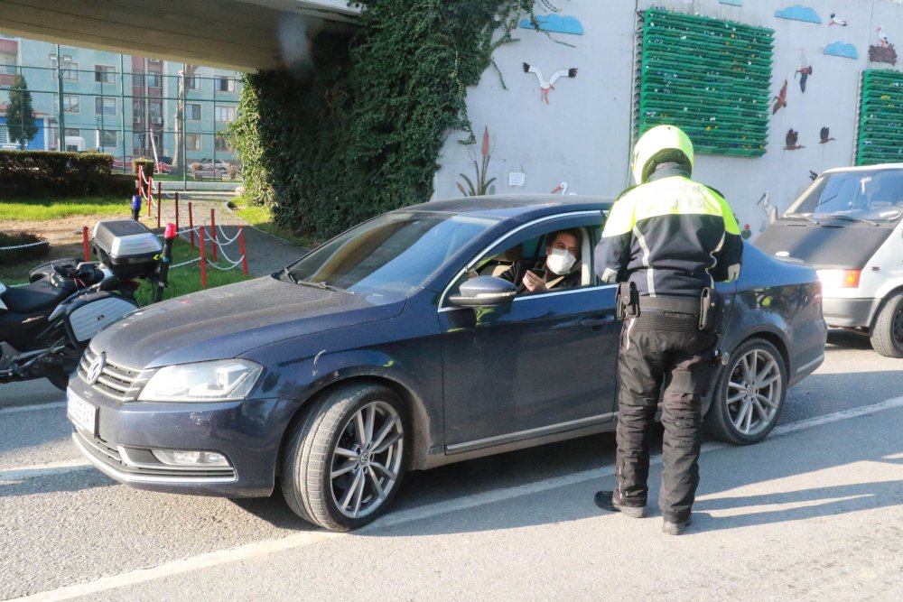 Samsun’da, kısıtlamayı ihlal eden 257 kişiye 545 bin lira ceza